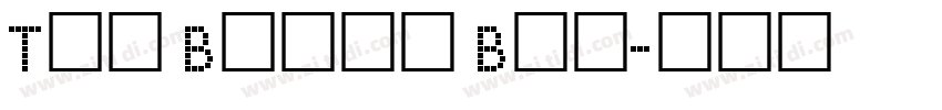 The Black Box字体转换